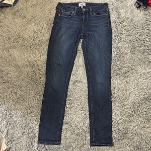 Paige skinny blue jeans